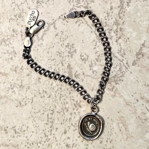 Pyrrah Sterling Silver Talisman Butterfly Bracelet